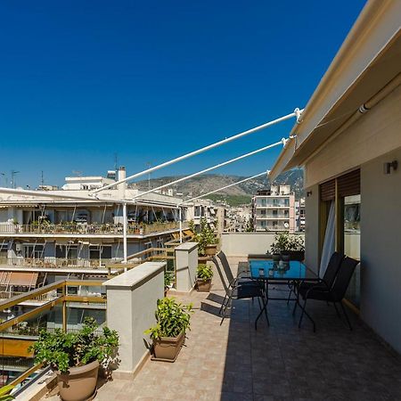Cozy Seaside Penthouse With Sea & Mountain View. Apartment Volos Ngoại thất bức ảnh