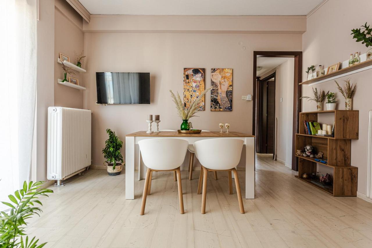Cozy Seaside Penthouse With Sea & Mountain View. Apartment Volos Ngoại thất bức ảnh