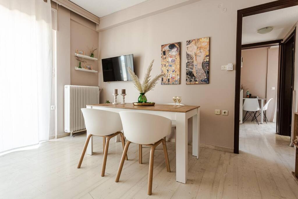 Cozy Seaside Penthouse With Sea & Mountain View. Apartment Volos Ngoại thất bức ảnh