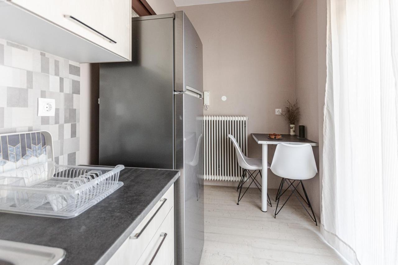 Cozy Seaside Penthouse With Sea & Mountain View. Apartment Volos Ngoại thất bức ảnh