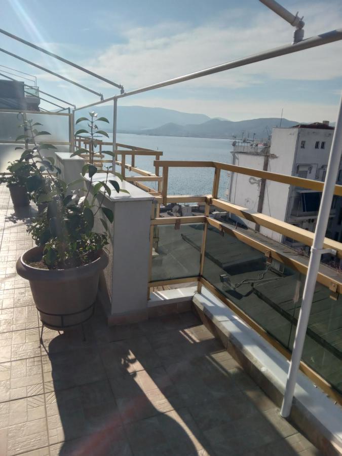 Cozy Seaside Penthouse With Sea & Mountain View. Apartment Volos Ngoại thất bức ảnh